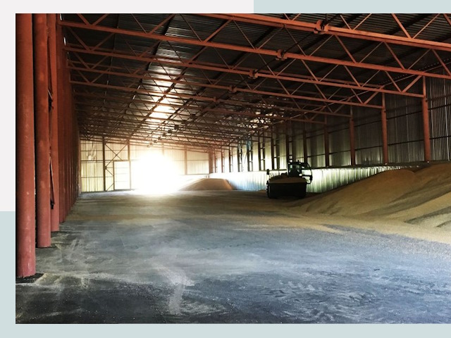 Строительство зернохранилищ в Рыбинске