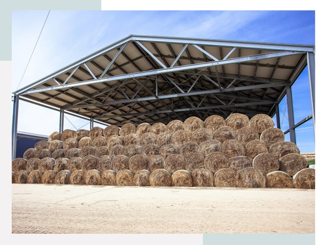 Строительство сенохранилищ в Рыбинск от 624 руб.