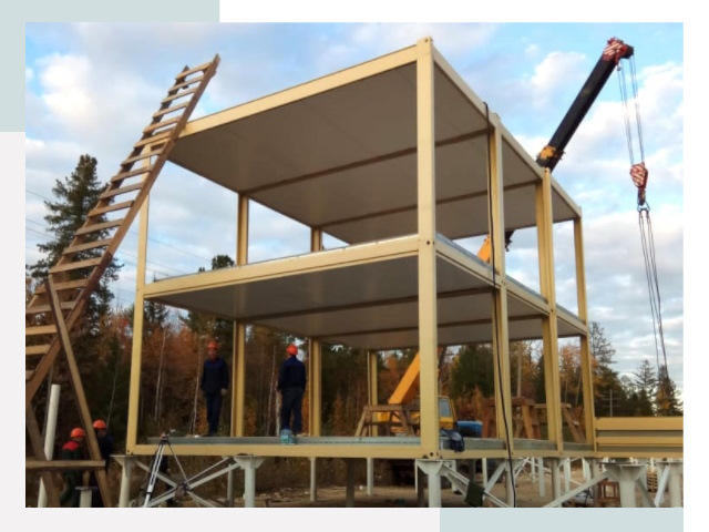 Строительство модульных здания Рыбинск