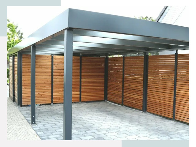 Навесы для парковки в Рыбинске