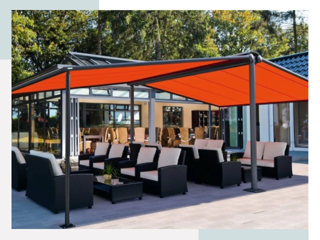 Навесы для кафе и ресторанов в Рыбинске