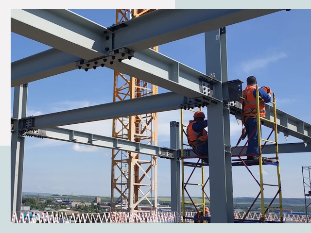 Монтаж металлоконструкций в Рыбинске