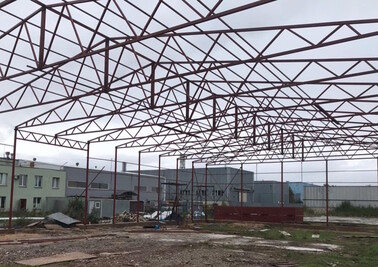 Изготовление и монтаж склада из металлоконструкций
