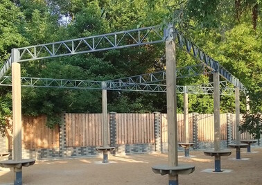 Терраса из металлоконструкций под ключ, проектирование, изготовление и монтаж от СтальСтрой-Рбн